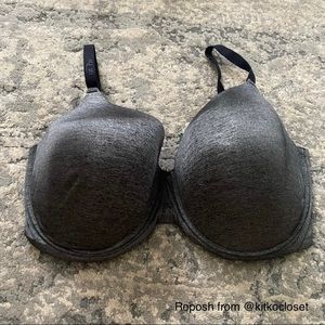 Adore Me Grey Unpadded Bra Size 40H